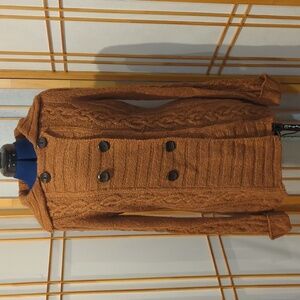 NWT Royal Robbin Helium Button Wool Cardigan